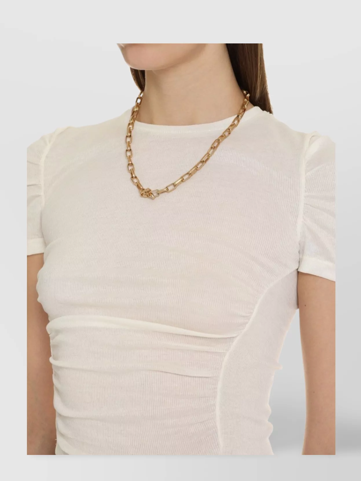 Pinko Crew Neck Cotton T-Shirt