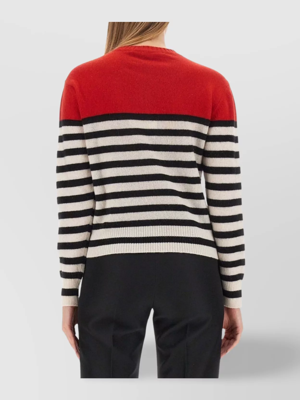 Philosophy Logo Heart Striped Knitwear