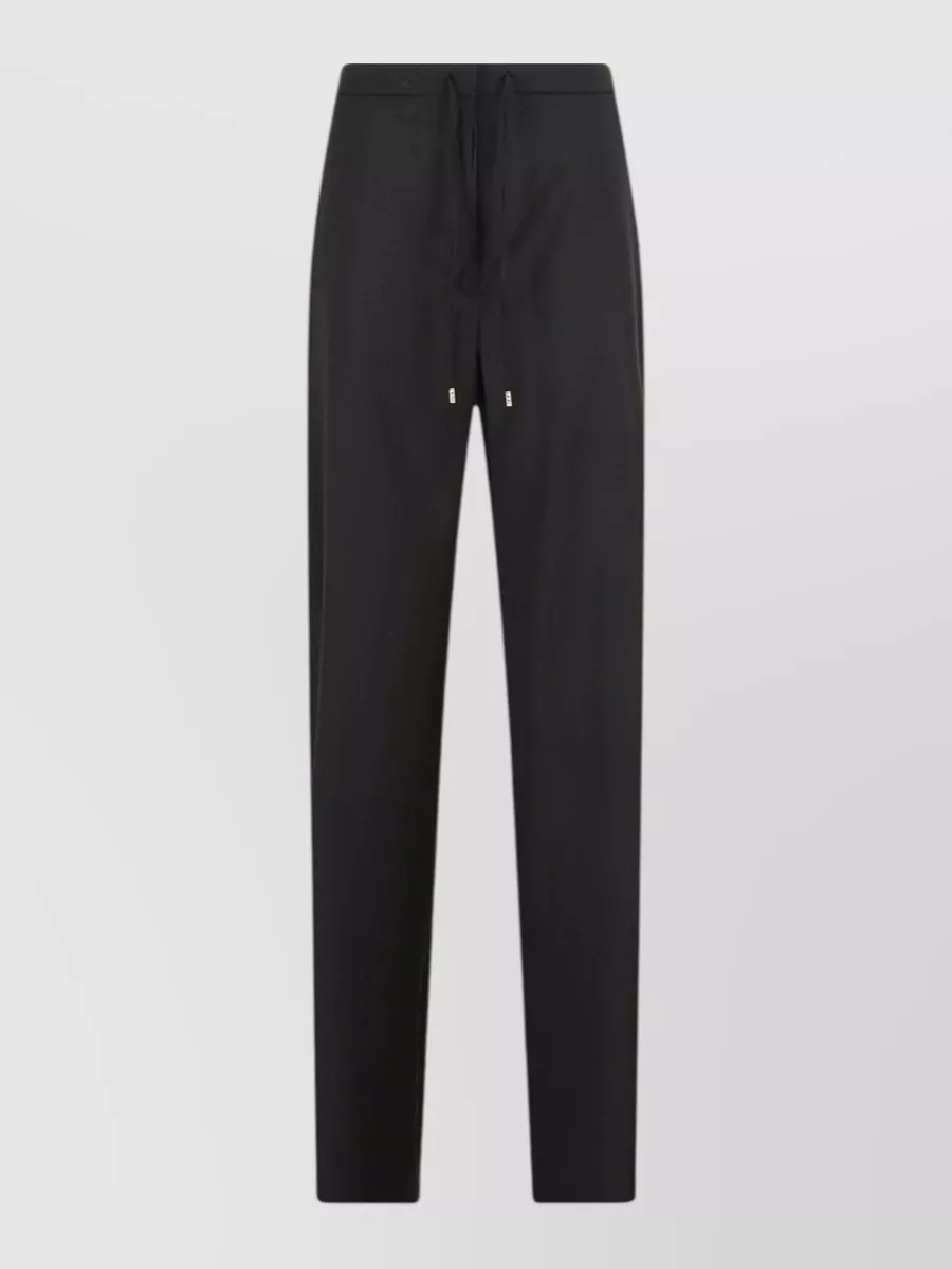S Max Mara virgin wool wide-leg lounge trousers