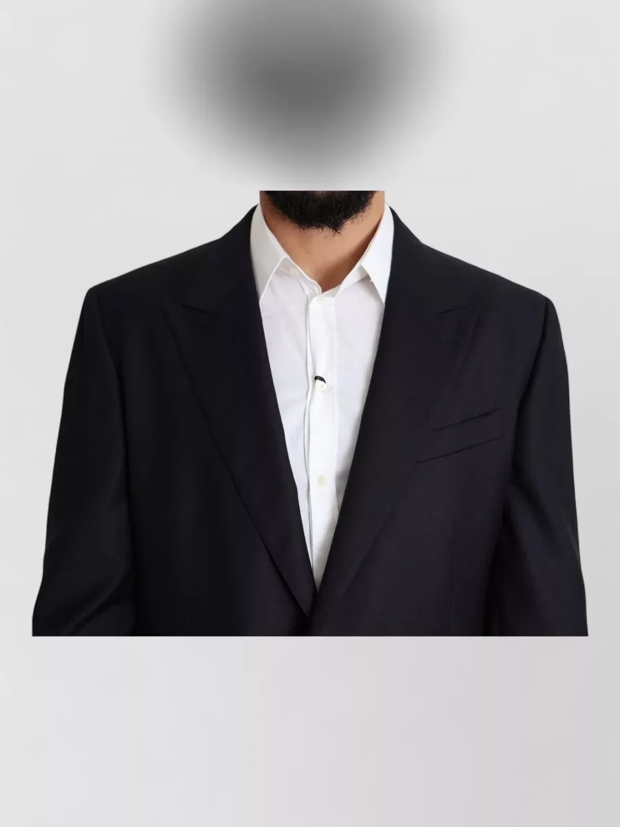 Dolce&Gabbana Virgin Wool Single-Breasted Blazer