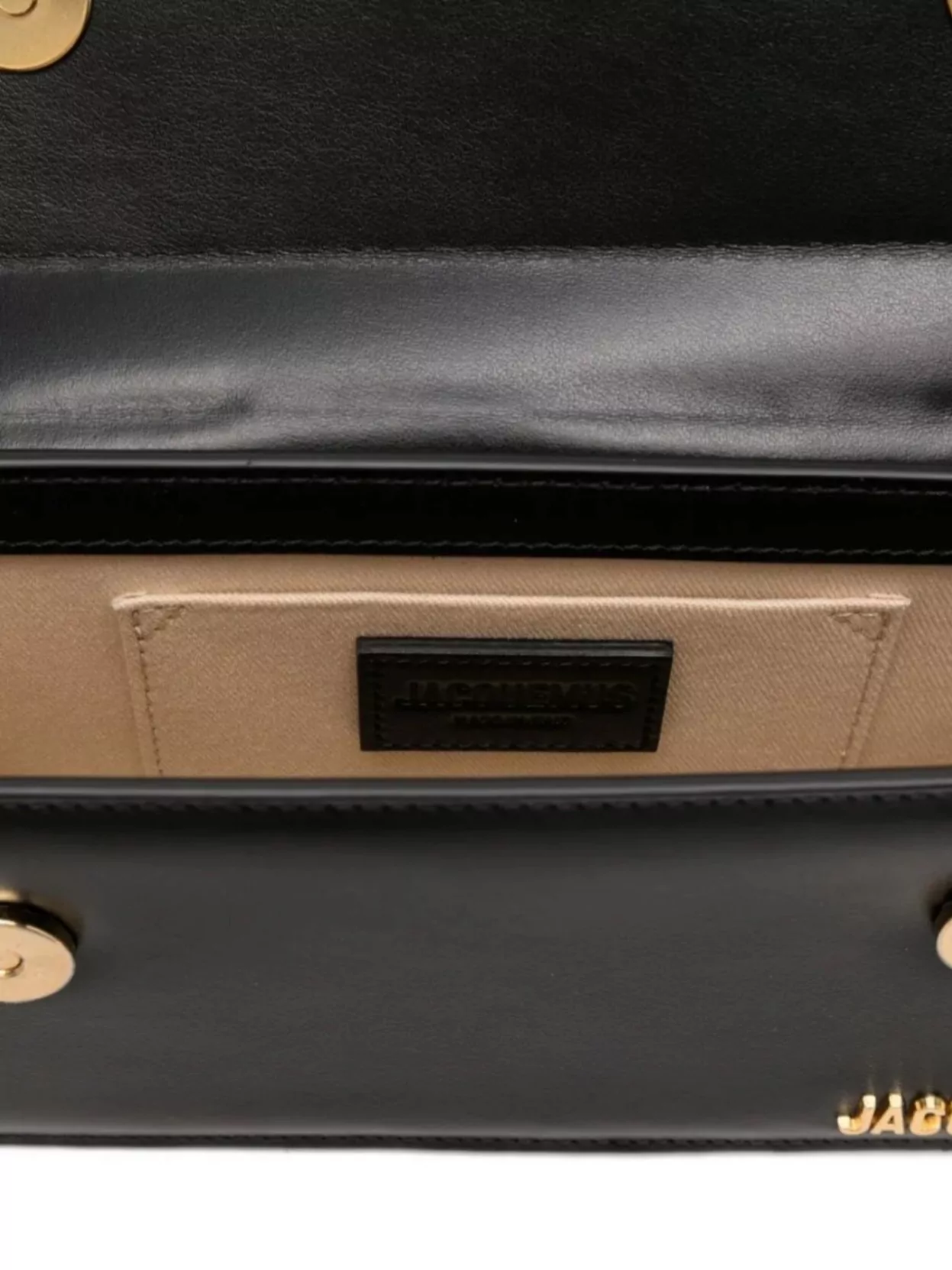 Jacquemus Shoulder Bags With Detachable Strap And Top Handle In Black