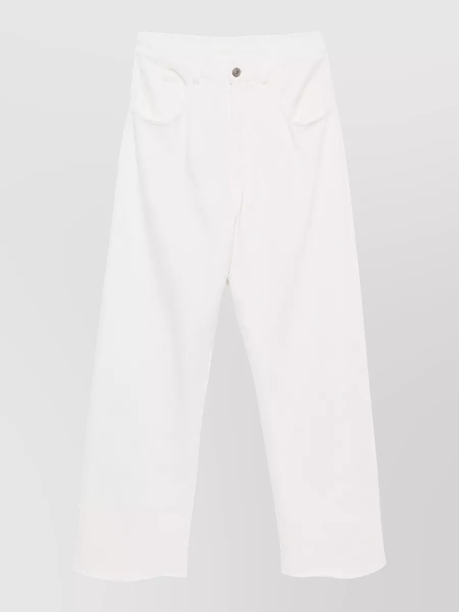 Mm6 Maison Margiela Denim Straight-Leg Trousers