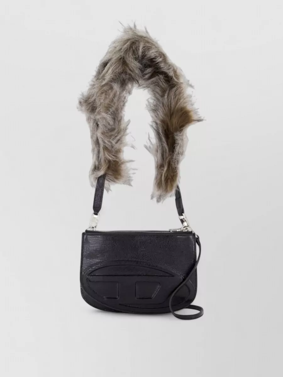 Diesel 1dr twin leather shoulder bag