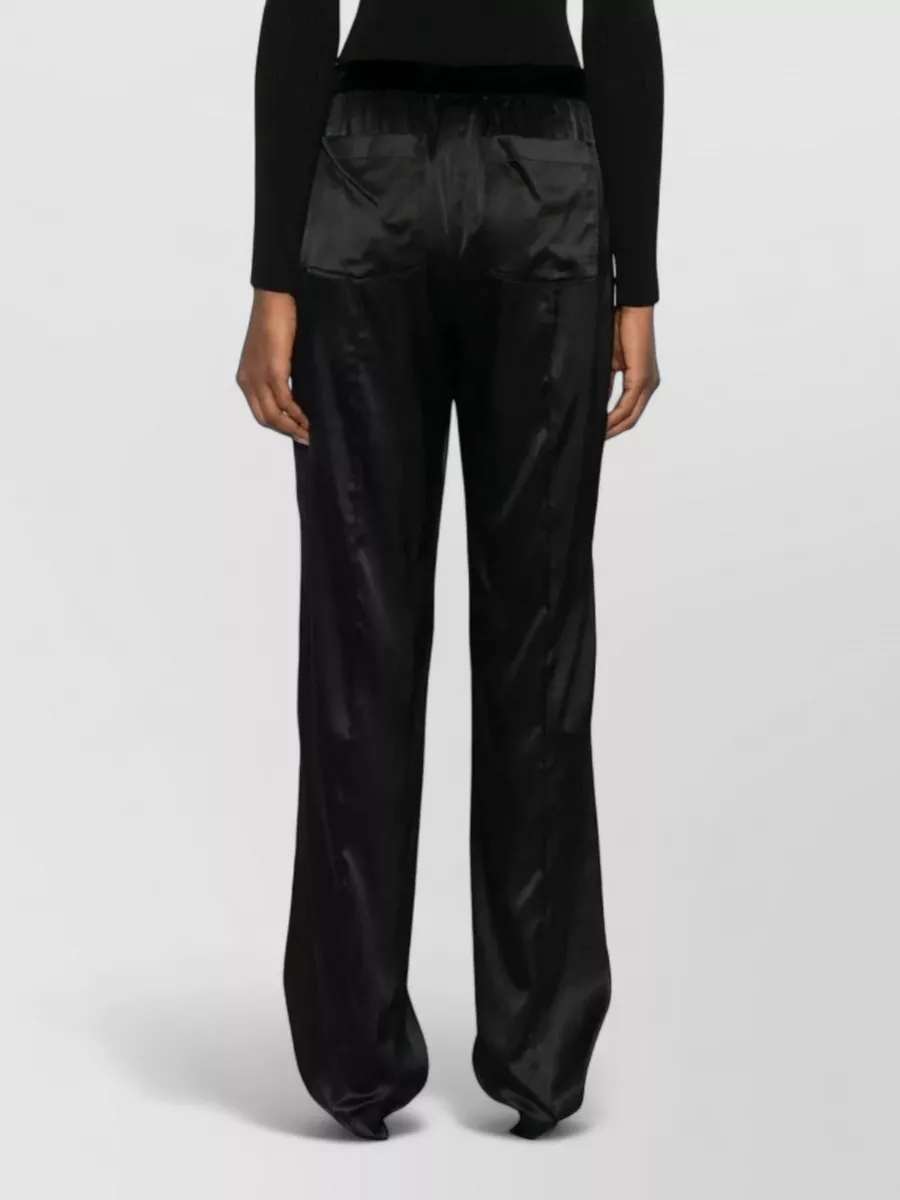 Tom Ford Silk Pajama Trousers Side Pockets Stretch