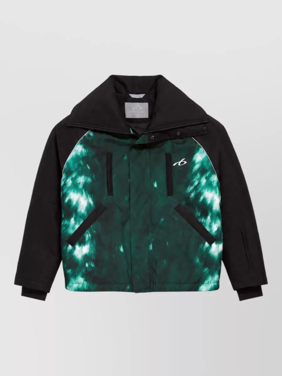 Balenciaga High collar tech ski parka