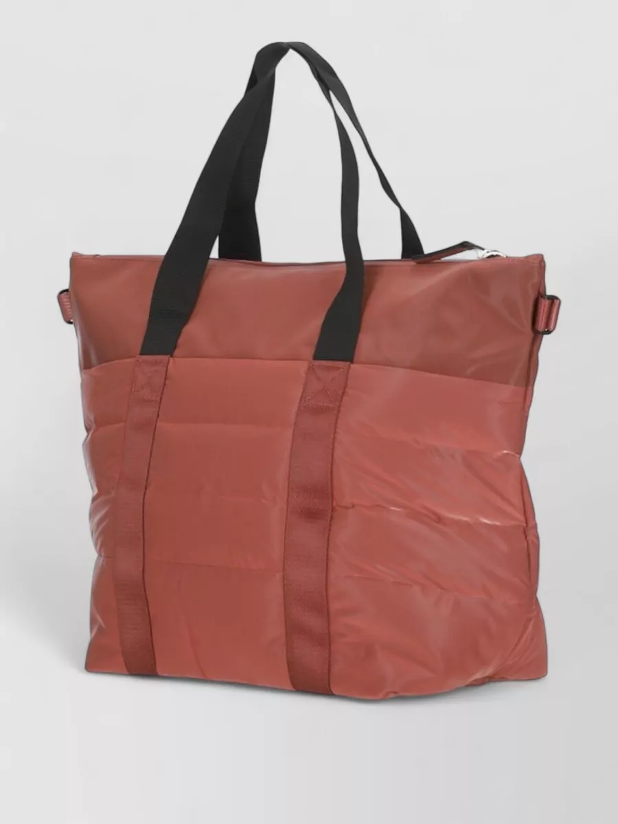 Rains Tote Bag Padded Design Adjustable Shoulder Strap