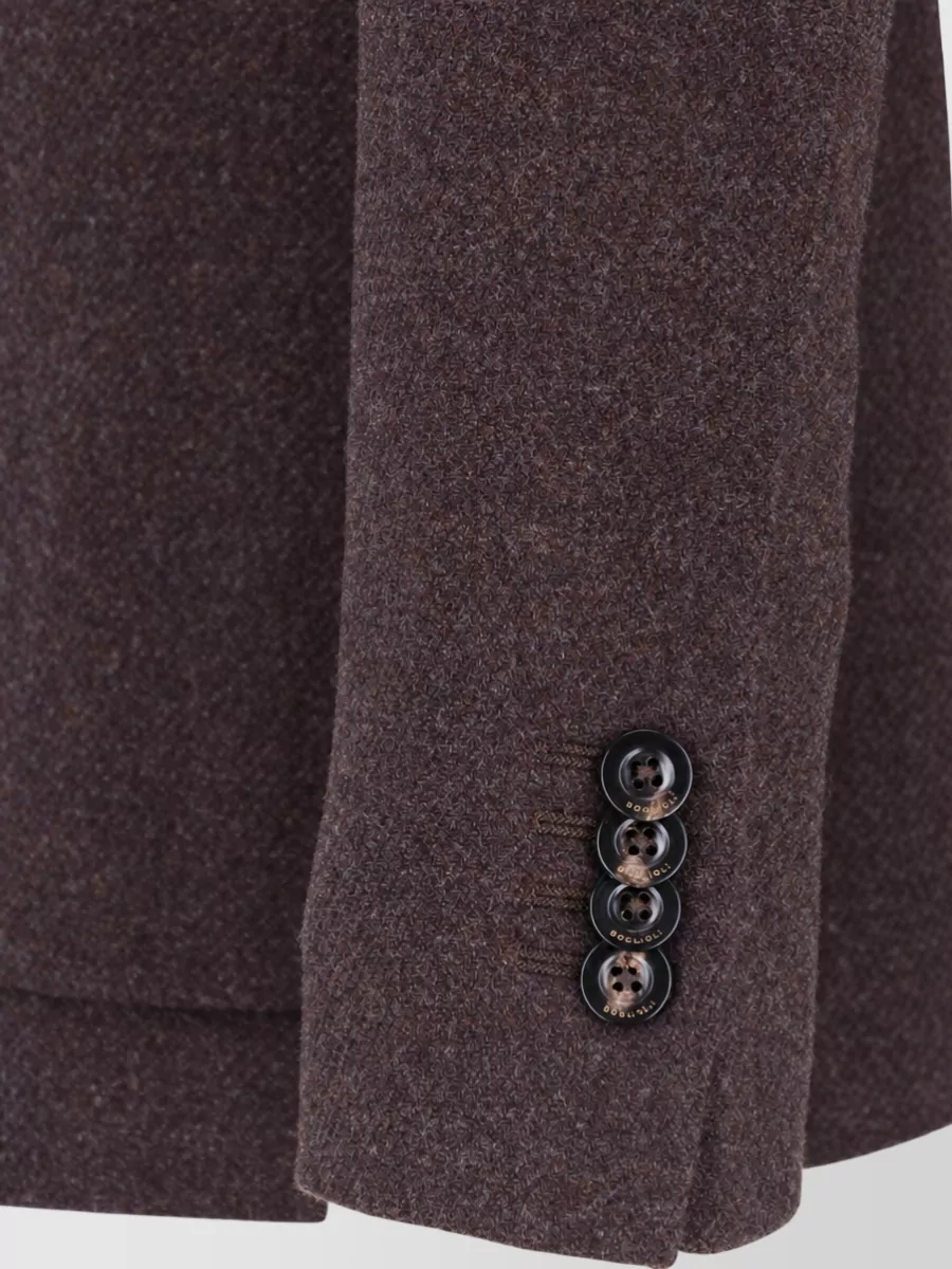 Boglioli Cashmere Wool Double Breasted Coat