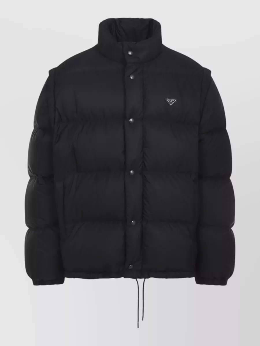 Prada Down Quilted 2 In 1 Puffer Jacket