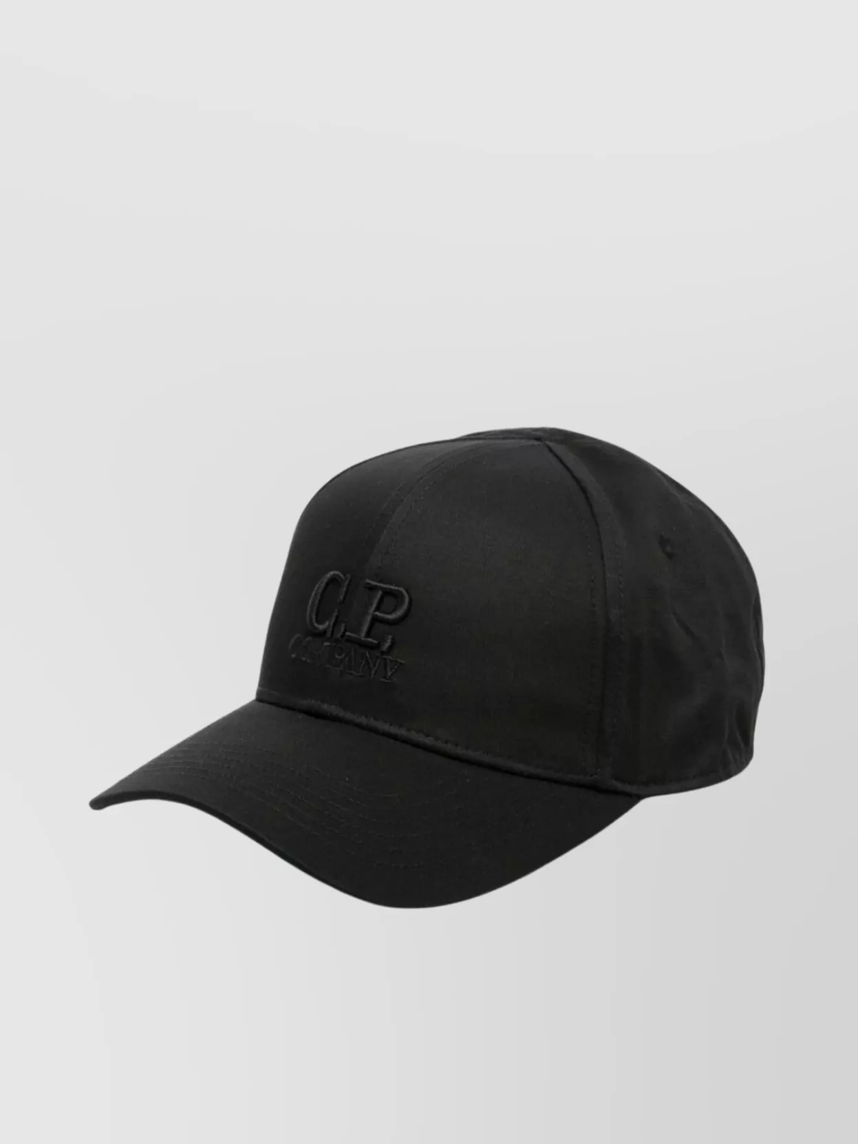Shop C.p. Company Structured Baseball Cap With Curved Visor And Embroidered Eyelets