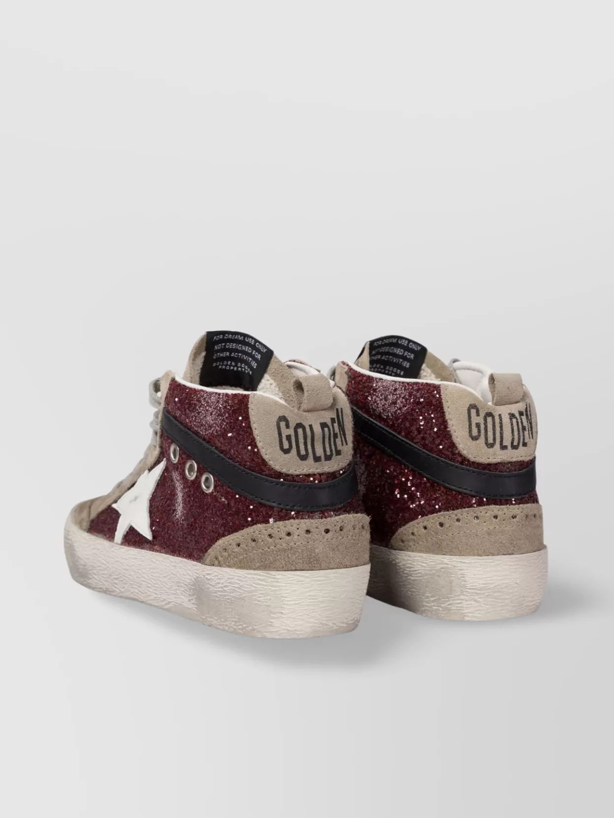 Golden Goose Sparkling Sneakers Star Patch