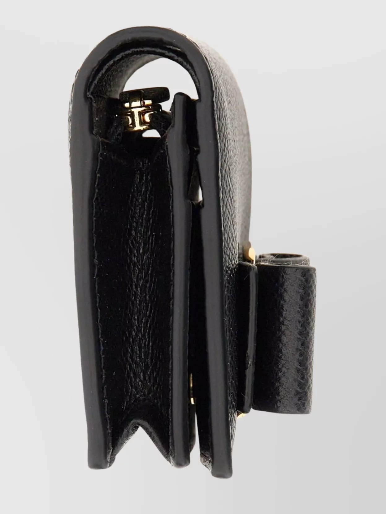 Ferragamo Mini Logo Wallet Gold Hardware