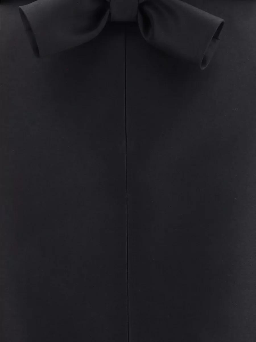 Balenciaga Silk Wool Asymmetric Sleeveless Mini Dress