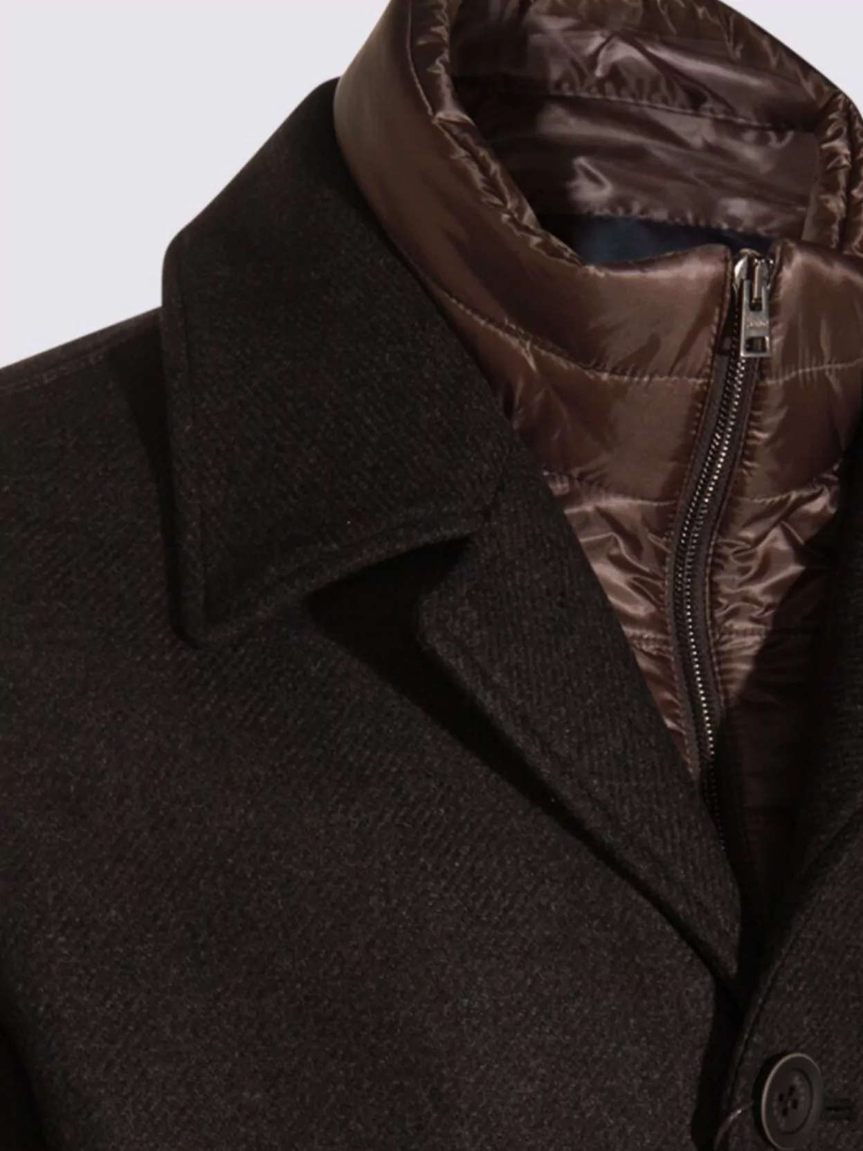 Herno Lapel Side Pockets Long Sleeves Coat