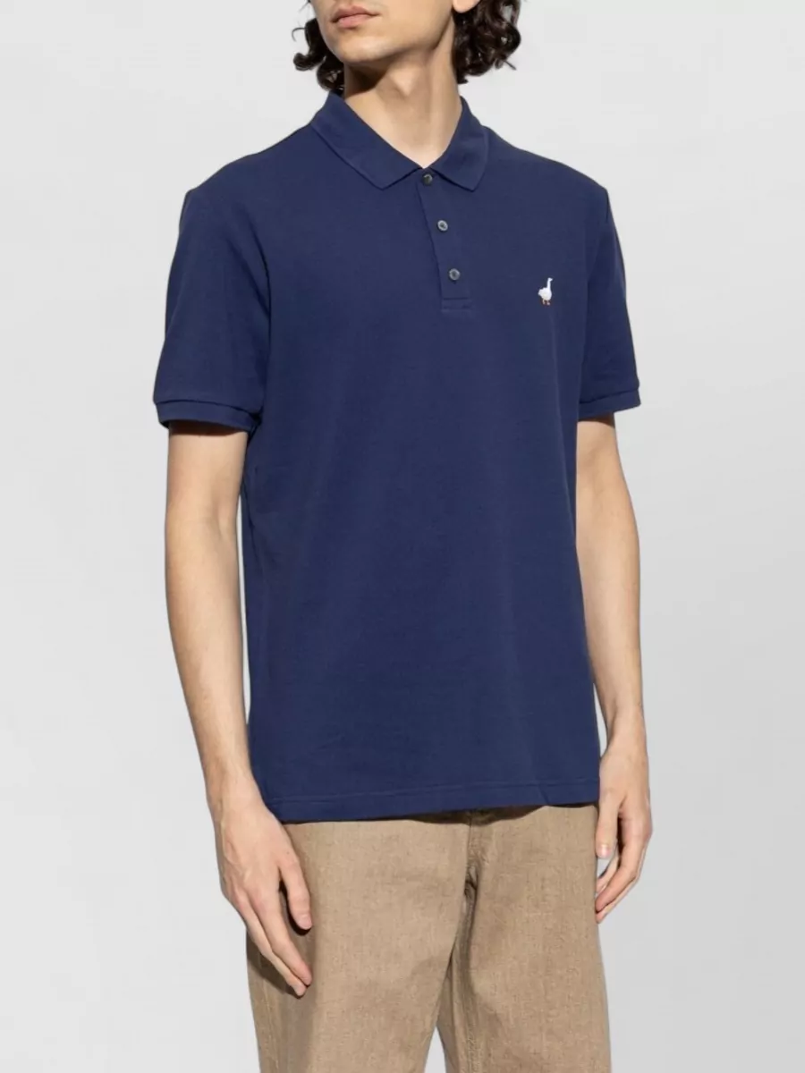 Moschino Shirt Polo Collar Short Sleeves