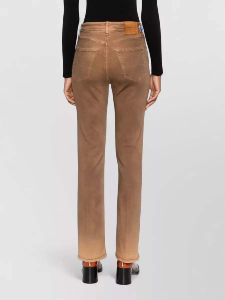 Jacob Cohen Mid-Rise Straight-Leg Jeans