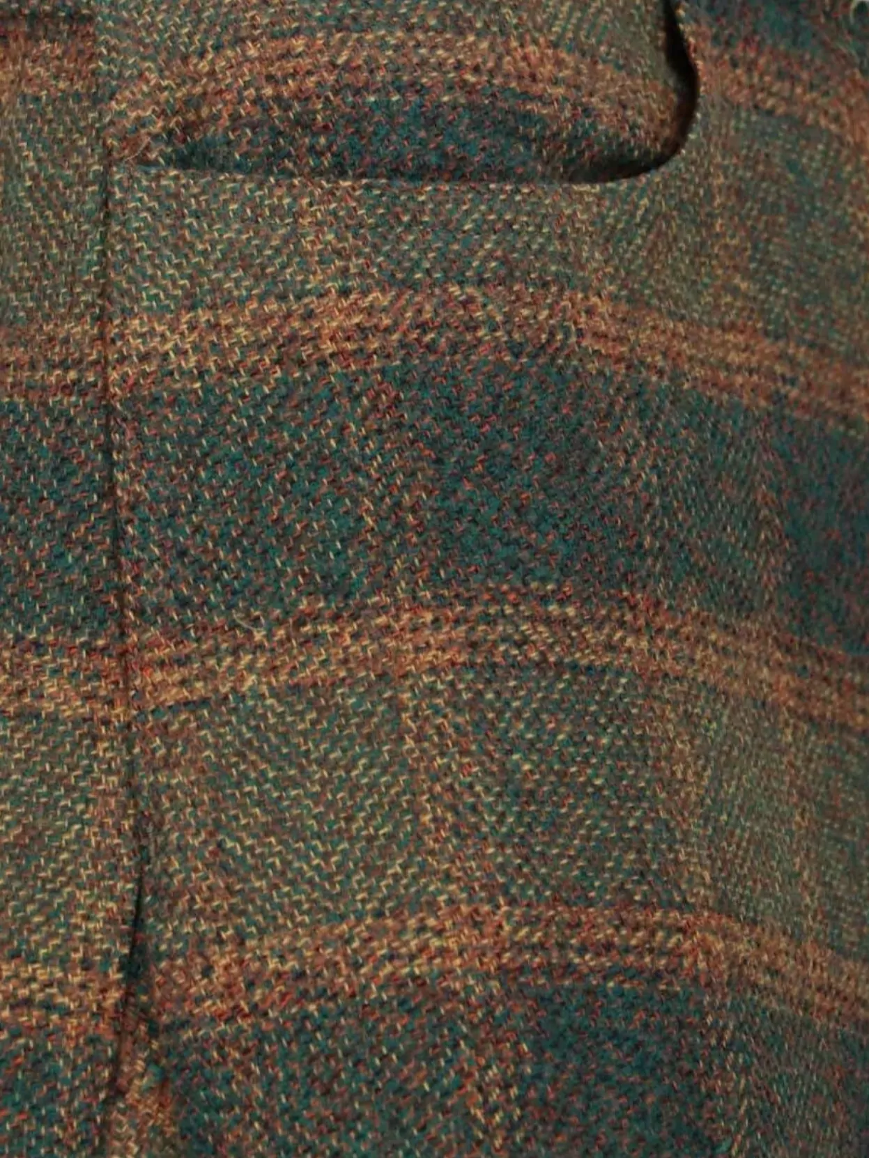 Our Legacy A-Line Midi Skirt Plaid Design
