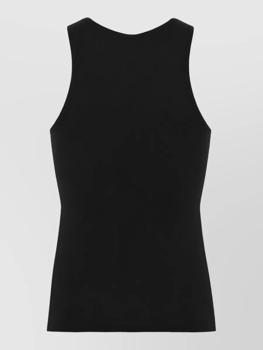 Tom Ford Cotton Modal Logo Tank Top