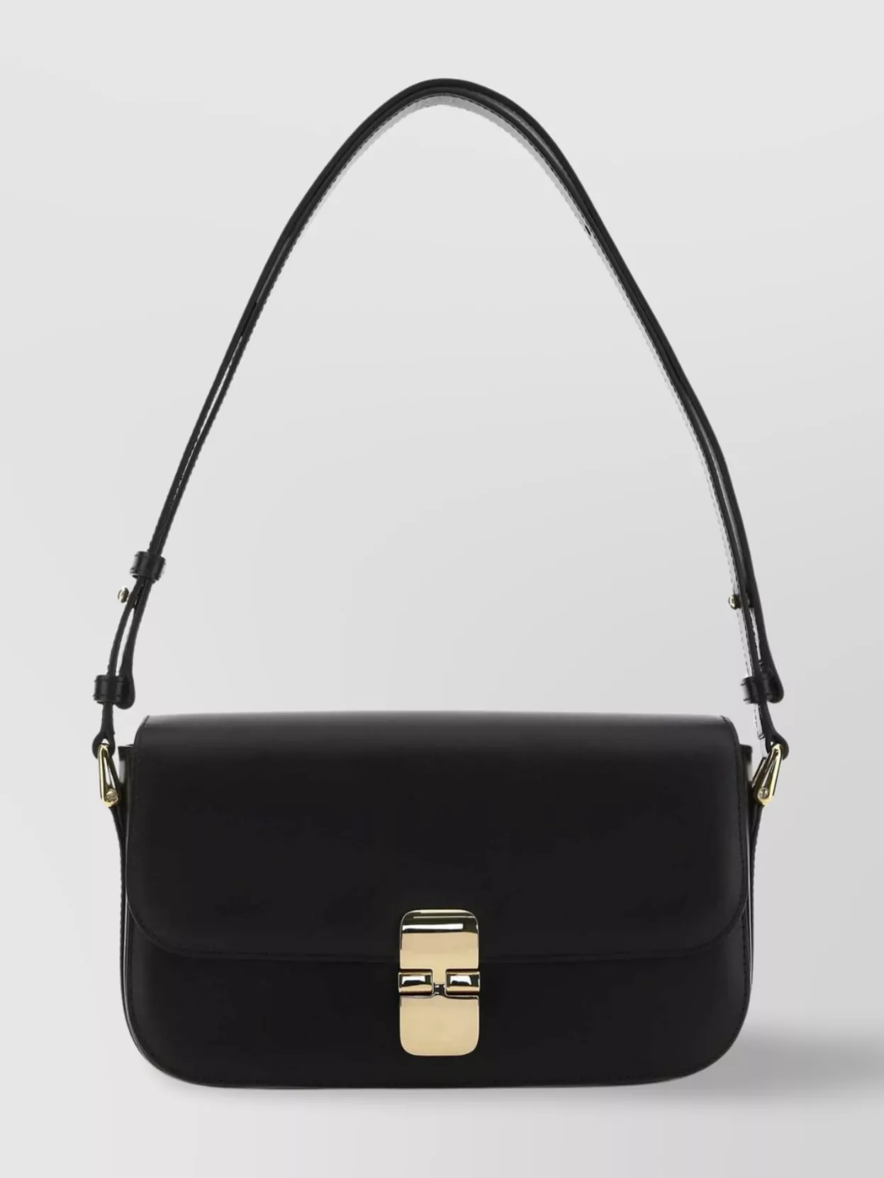 Shop Apc Grace Leather Shoulder Bag