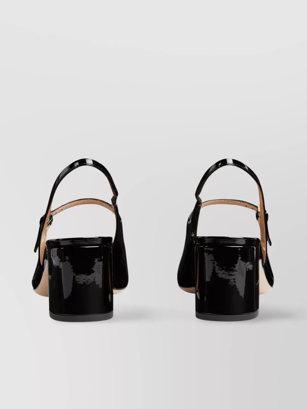 Gucci Horsebit Detail Sling Back Block Heel Pumps