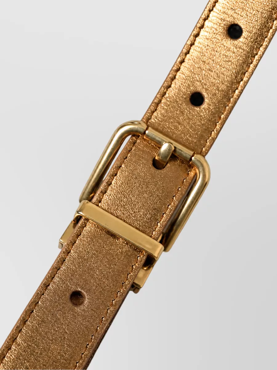 Dolce&Gabbana Calf Leather Belt