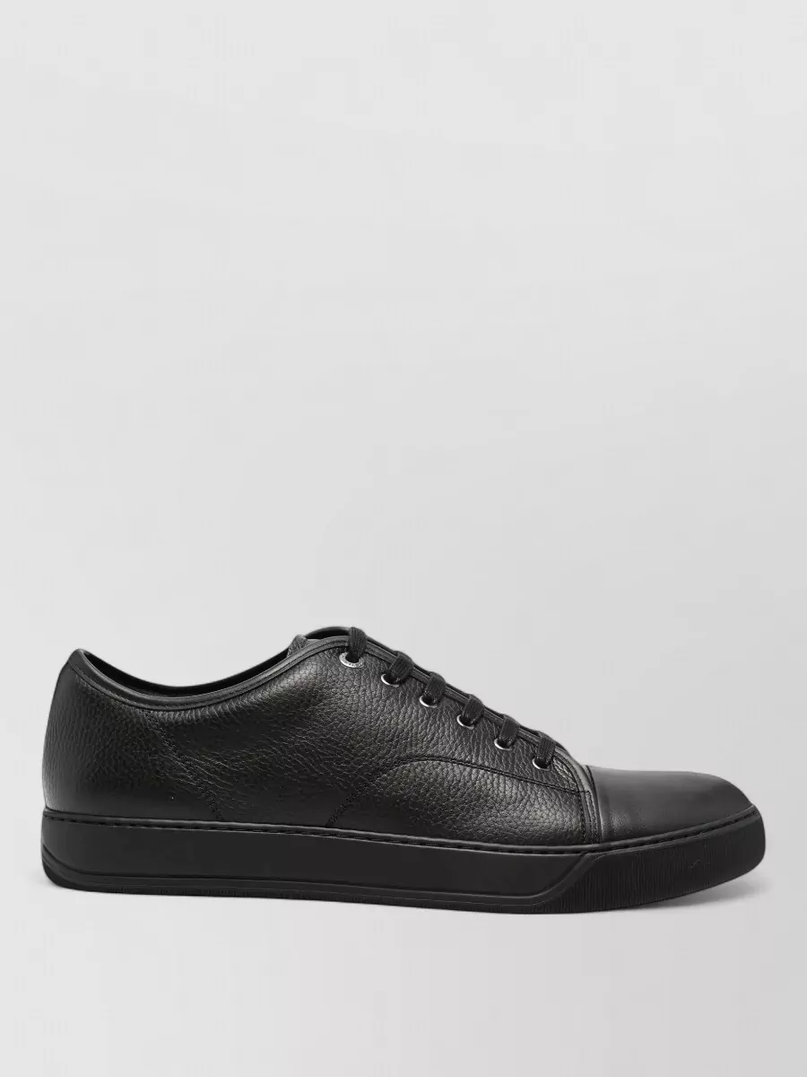 Lanvin Leather Low-Top Sneakers