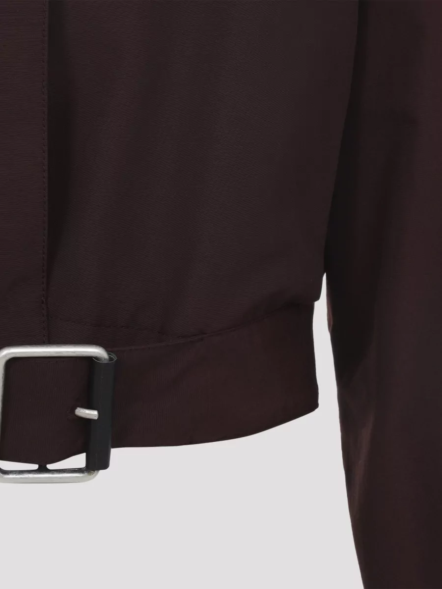 Loewe Trench Coat Belted Waist High Collar Cuffs