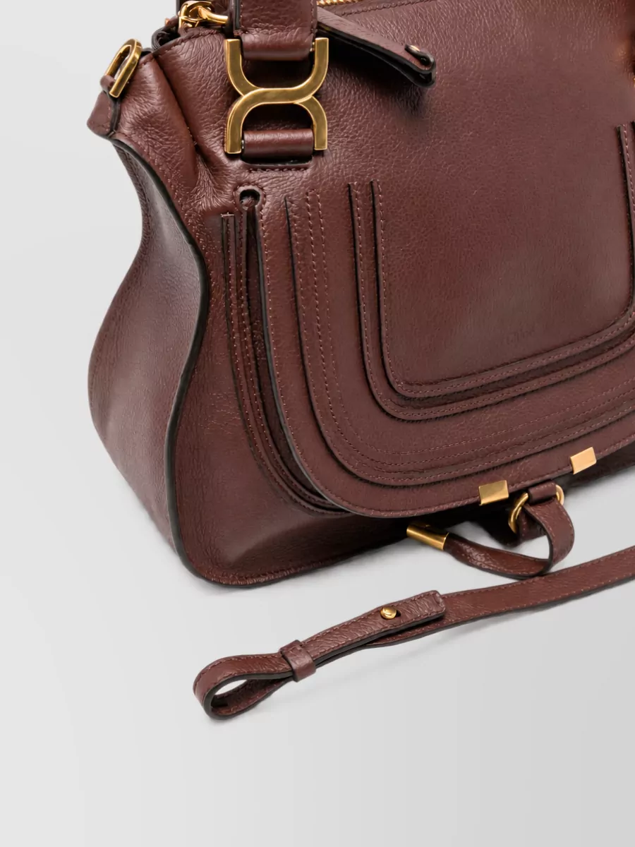 Chloé Alphabet Leather Shoulder Bag