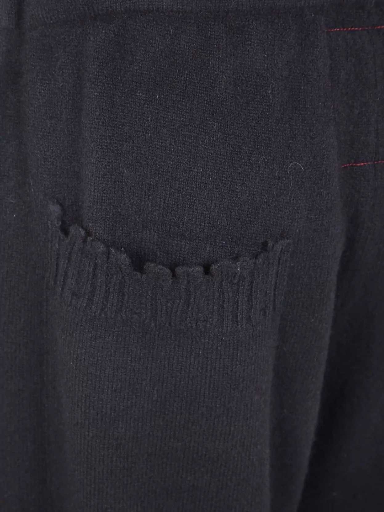 Uma Wang Drawstring Pocket Trousers In Blue