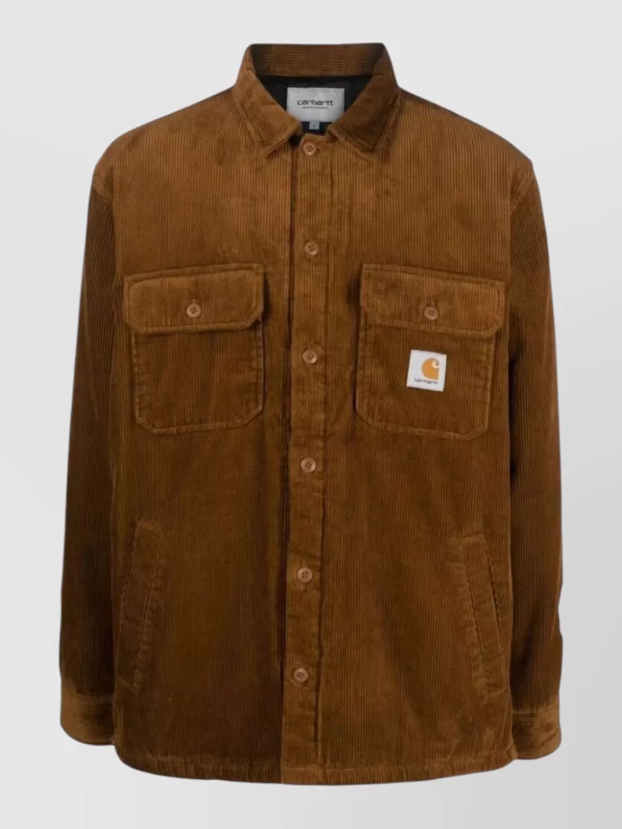 Carhartt Wip Corduroy single-breasted coat