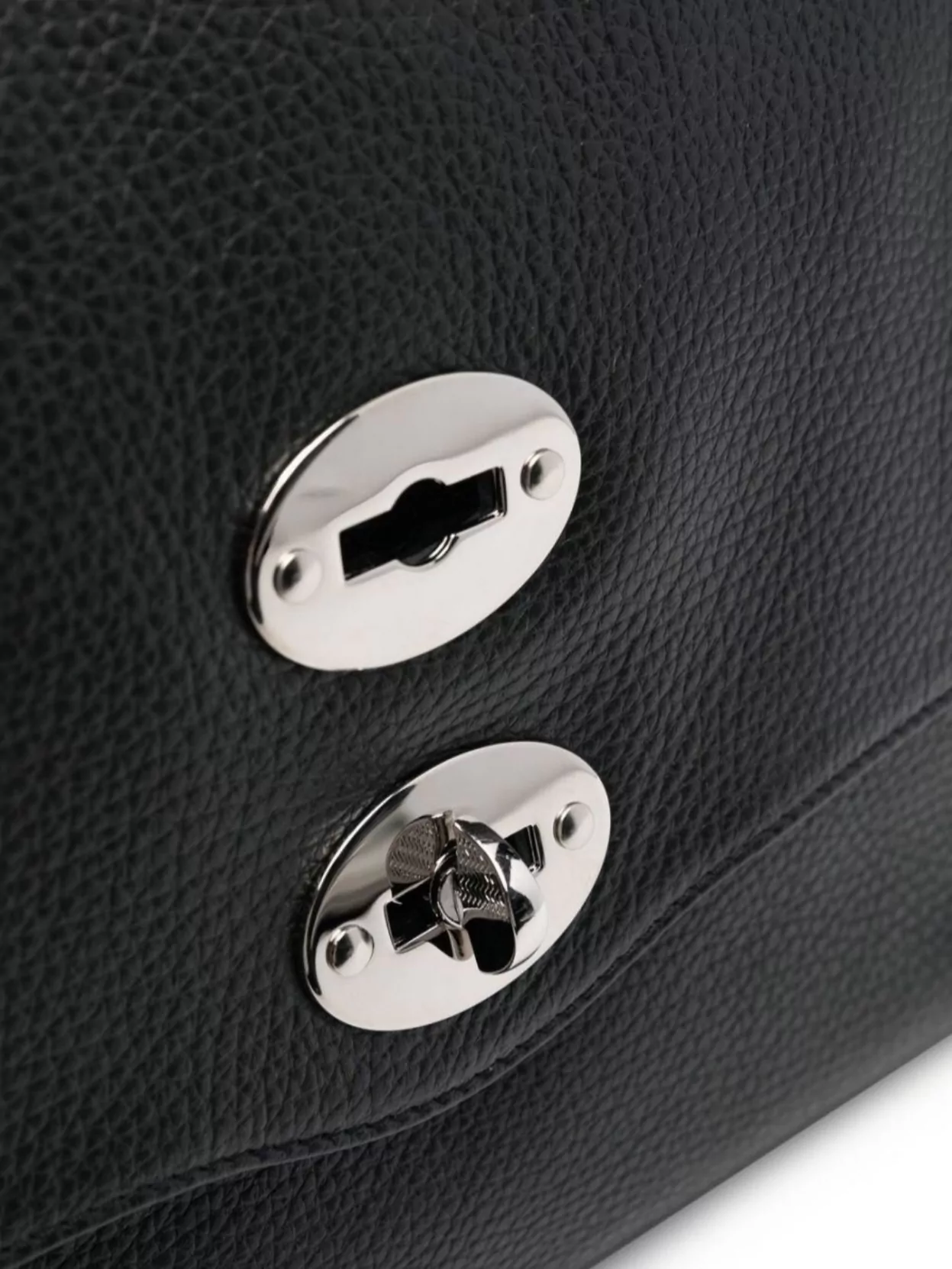 Zanellato Small Leather Handbag With Adjustable Shoulder Strap