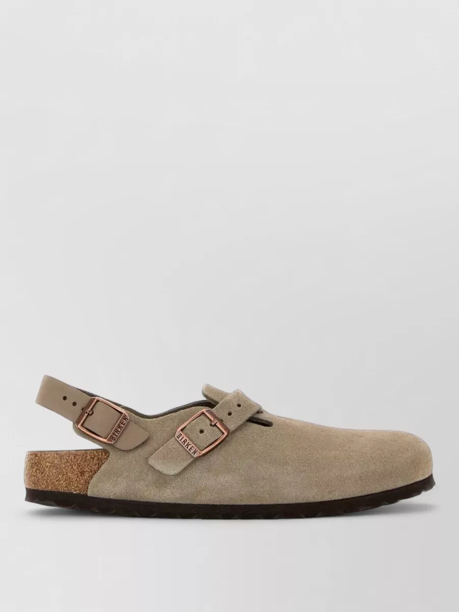 Birkenstock Suede Leather Slippers