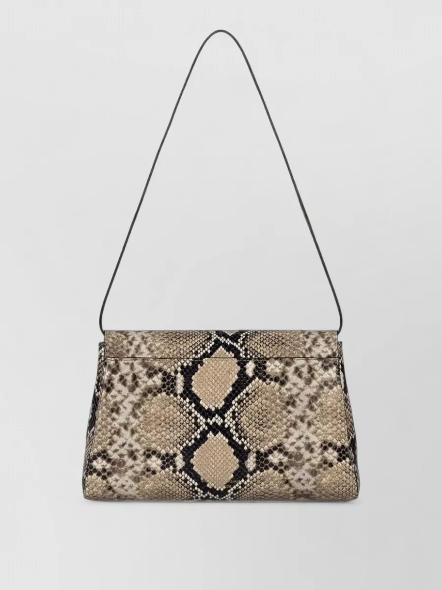 Victoria Beckham Dorian Leather Clutch Bag
