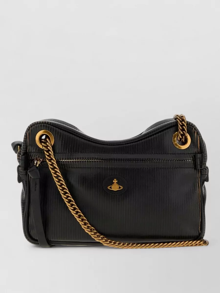 Vivienne Westwood Na Leather Clutch Bag