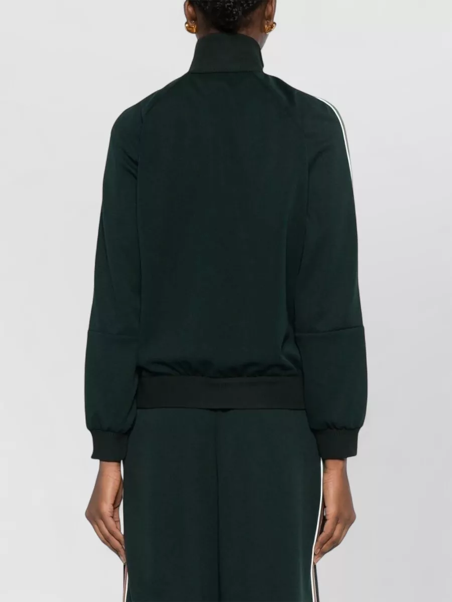 Gucci Technical Jersey High Neck Zip Jacket