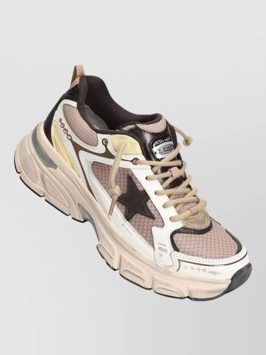 Golden Goose Leather Low-Top Sneakers