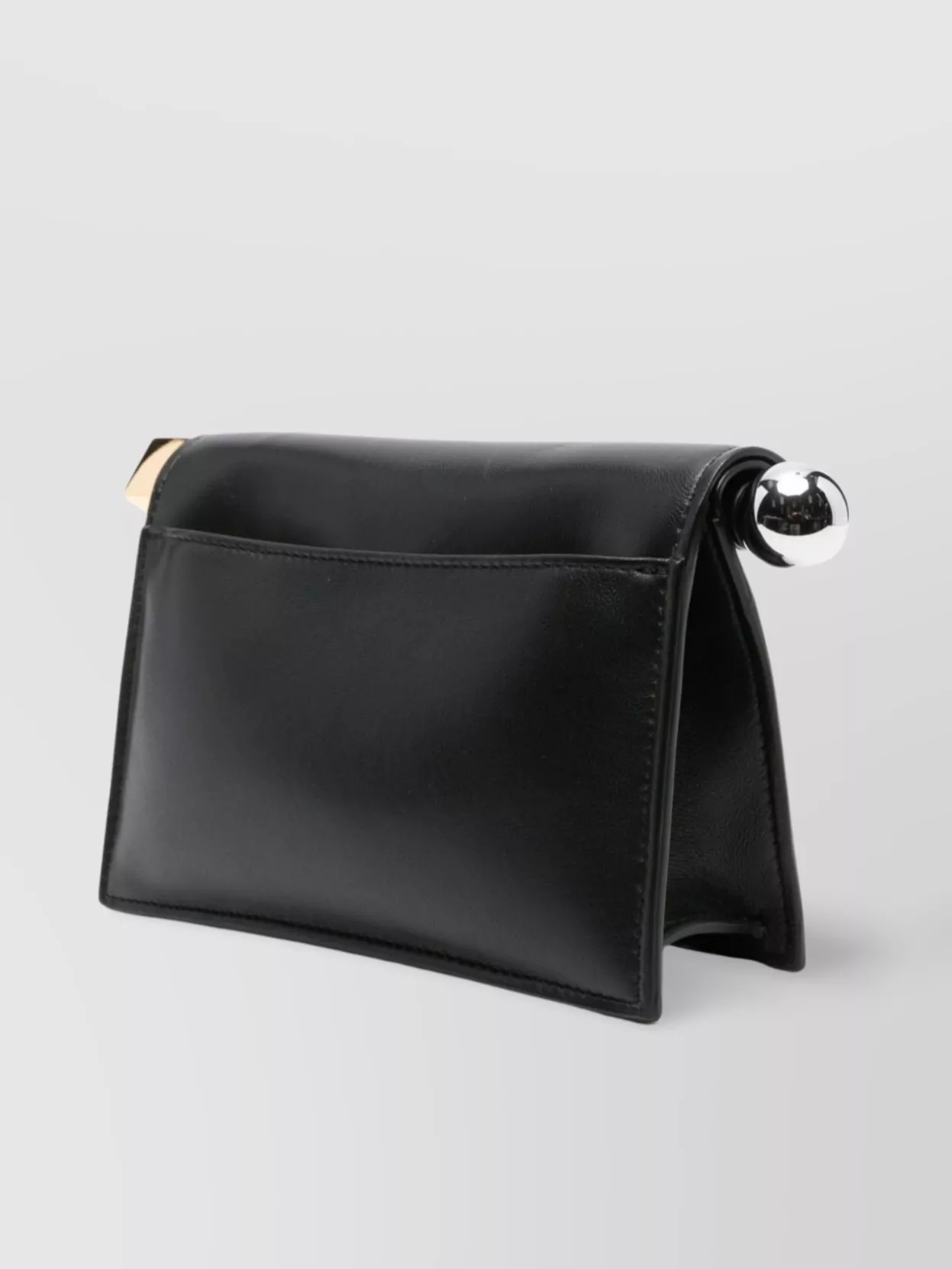 Jacquemus Rectangular Clutch Metallic Chain Strap
