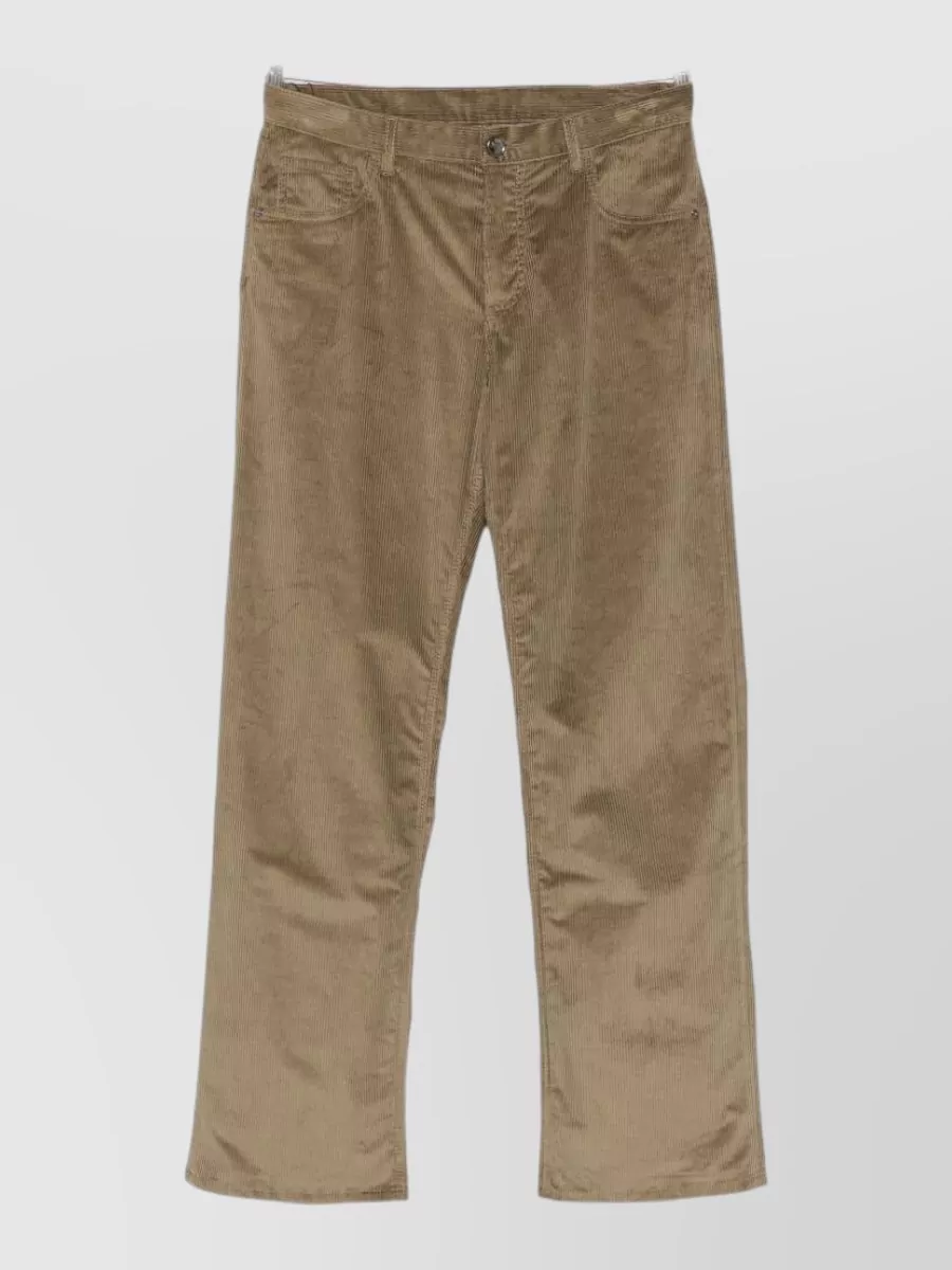 Etro Corduroy Straight-Leg Jeans