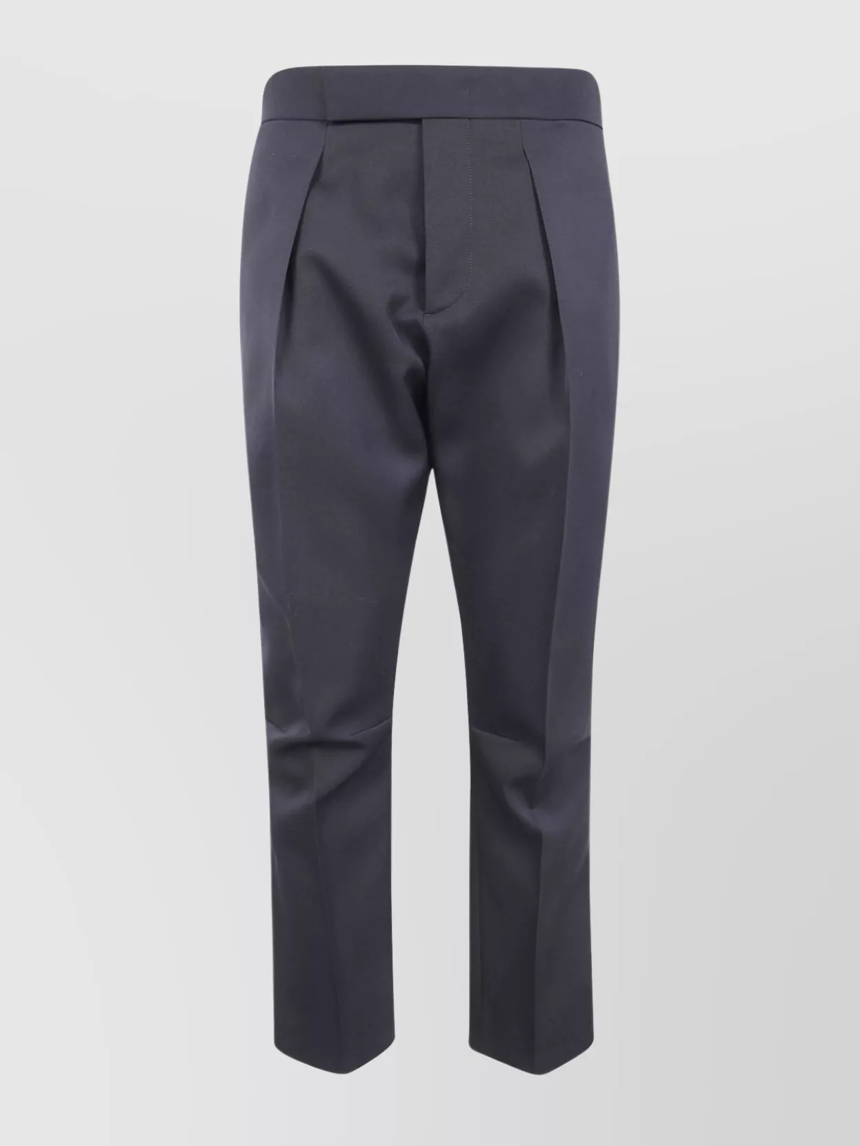 Sapio Tailored Trousers With Pleated Front And Pockets In Black