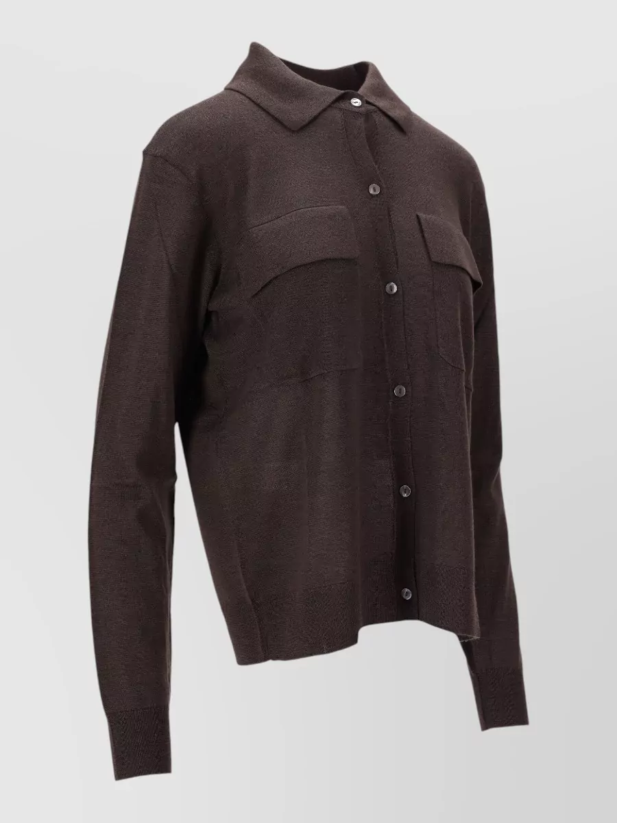 Parosh Cashmere Wool Silk Cardigan