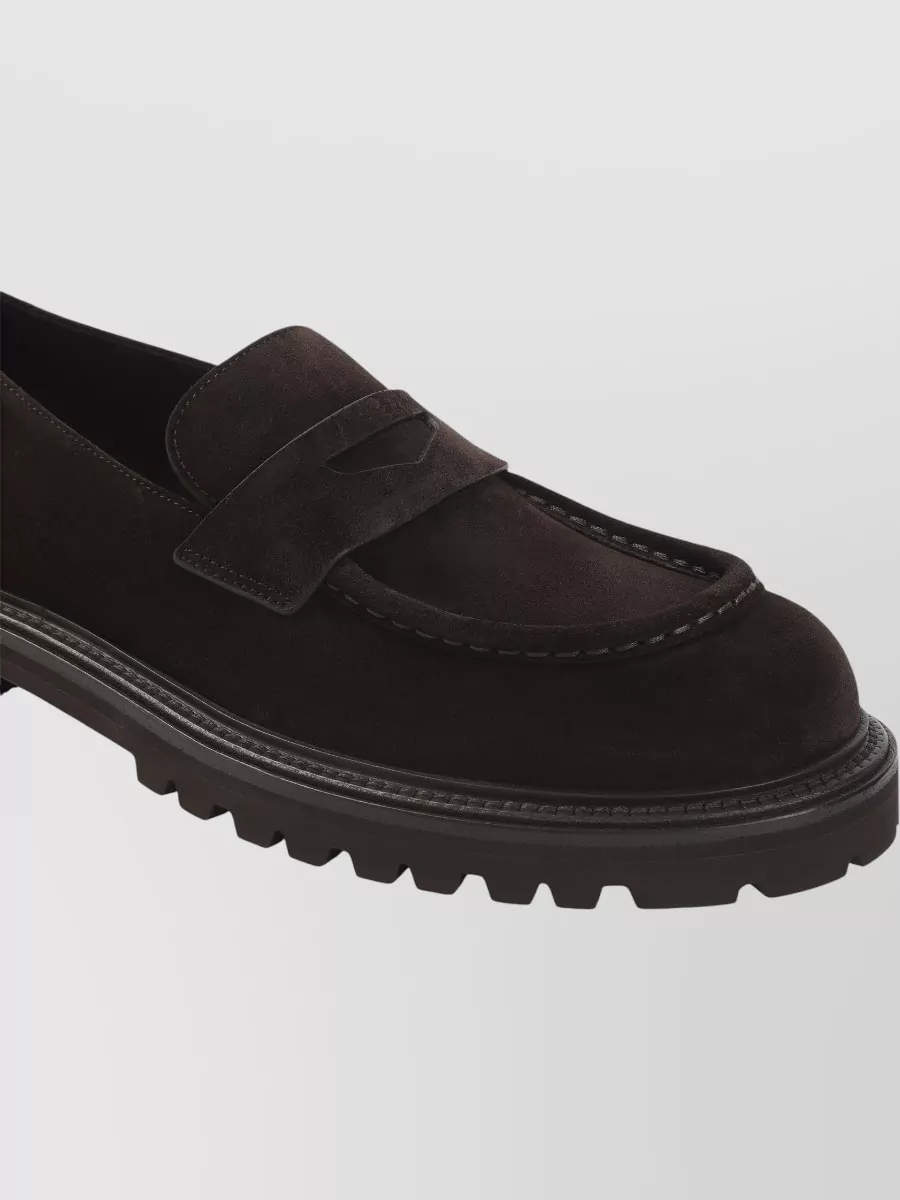 Giorgio Armani Suede Loafers
