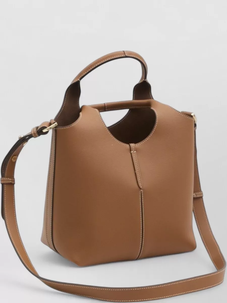 Tod's Mini Leather Shopping Tote Bag
