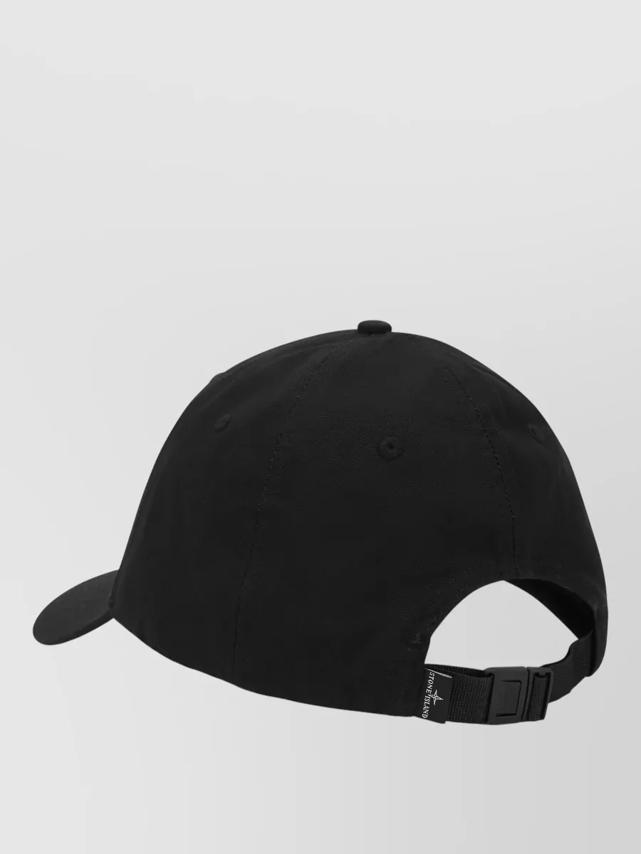 Stone Island Cotton Logo Baseball Cap