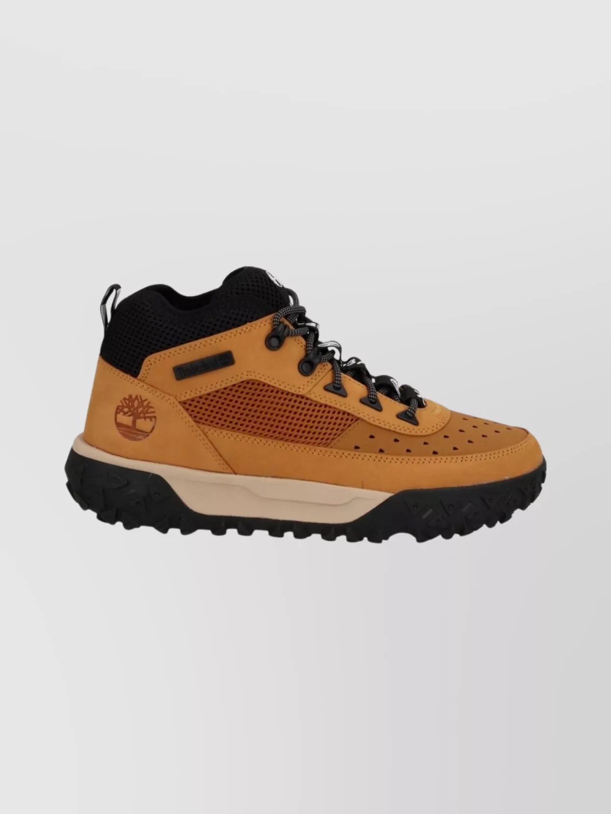 Timberland Modern Sneakers With Mesh And Contrast Sole
