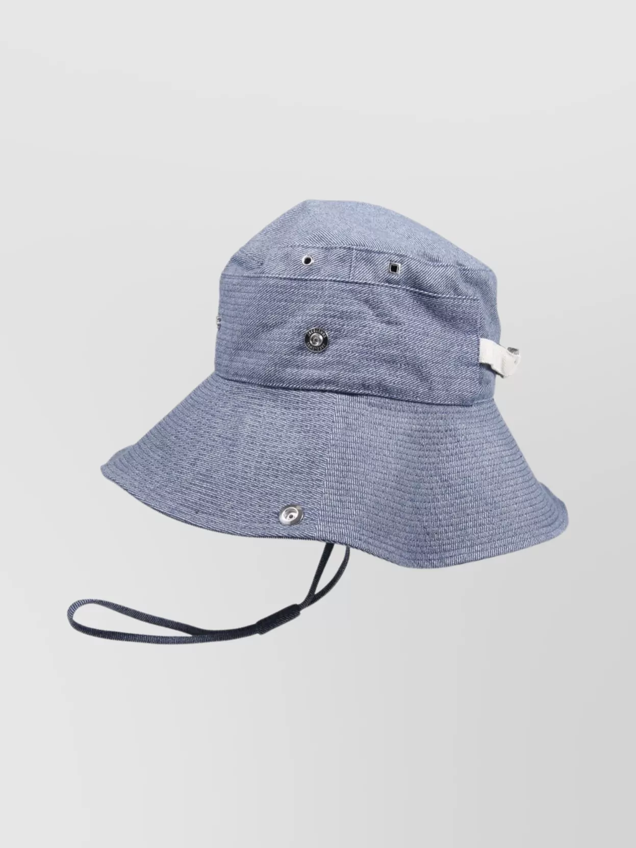 Jacquemus Nimes Wide Brim Hat With Metal Eyelets