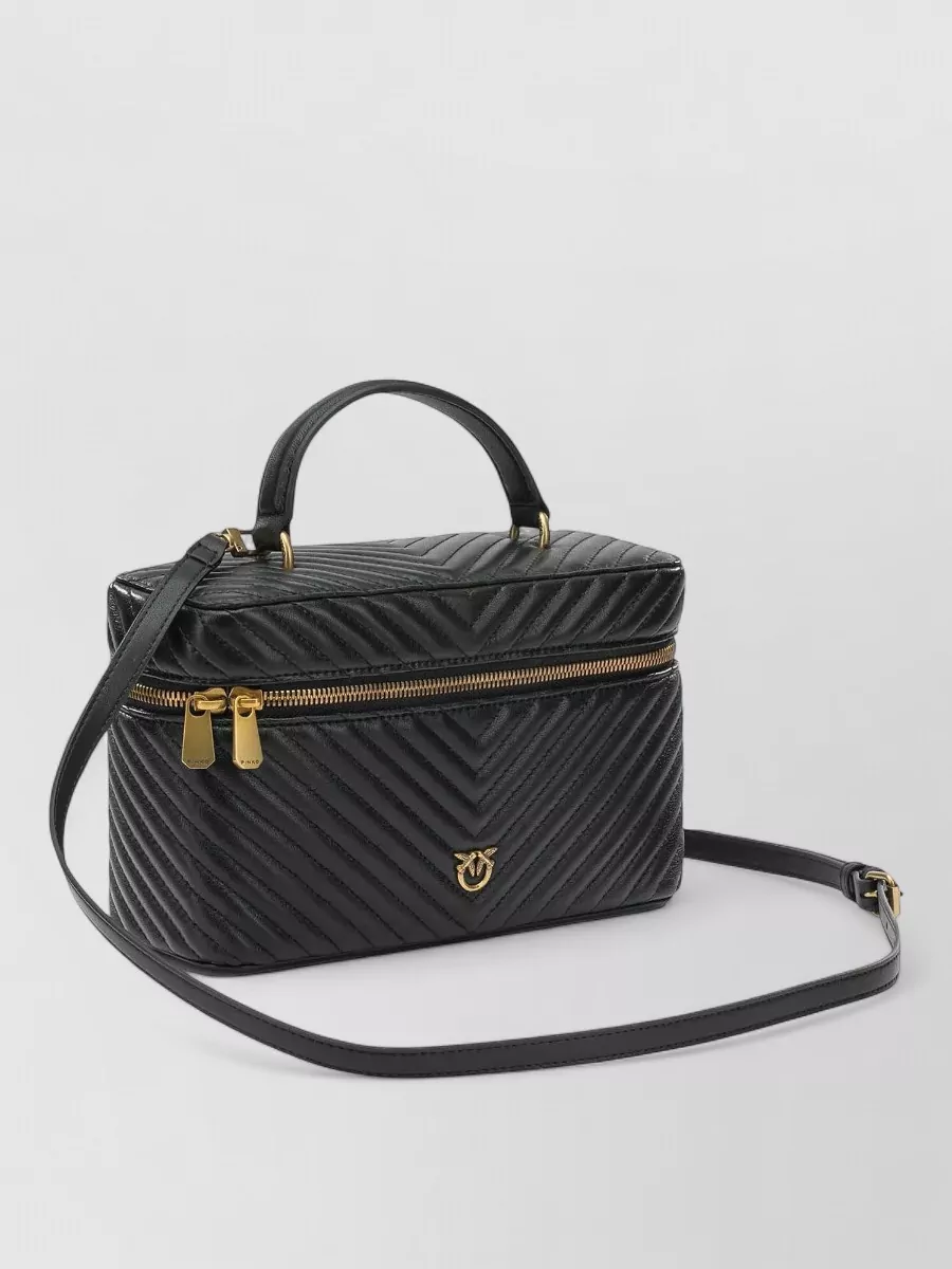 Pinko Love Bag Leather Vanity Case