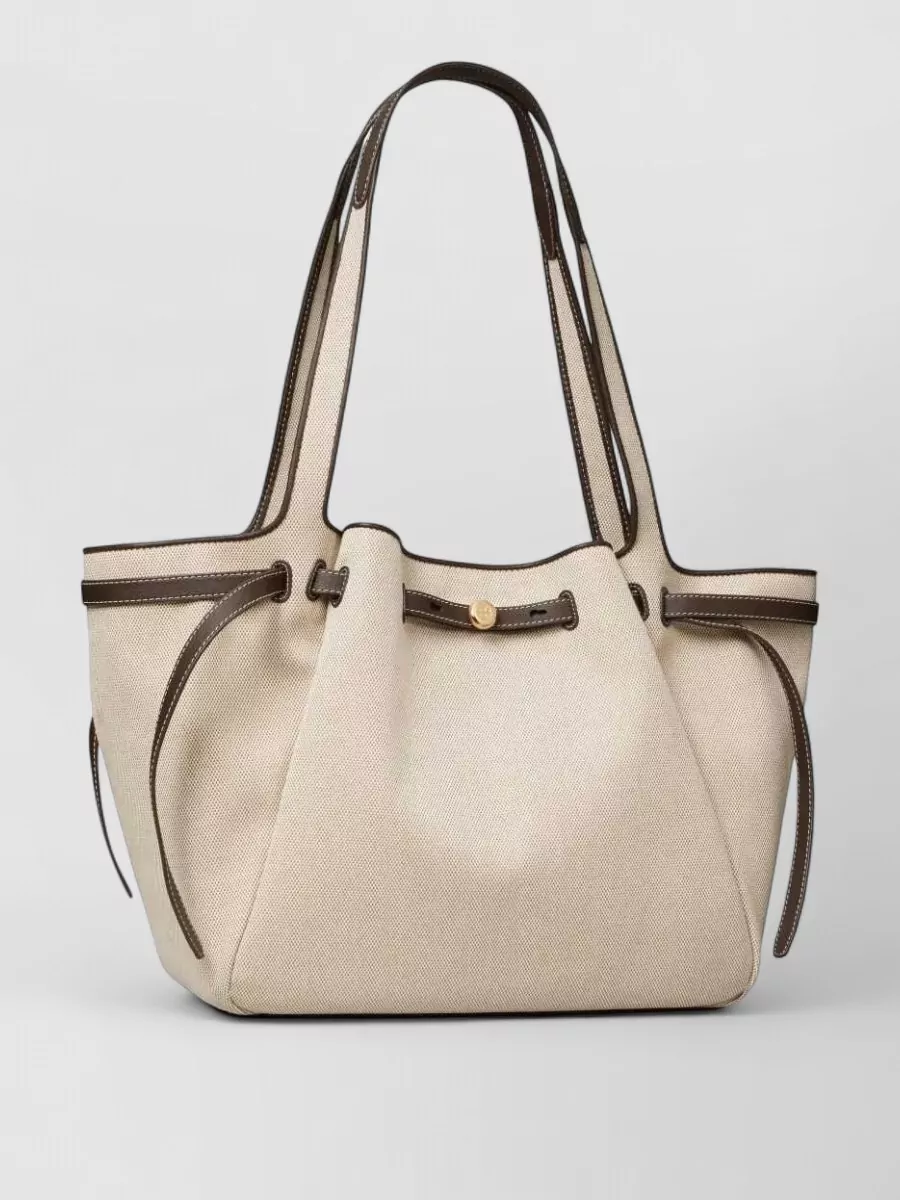 Tory Burch Romy Canvas Tote Bag