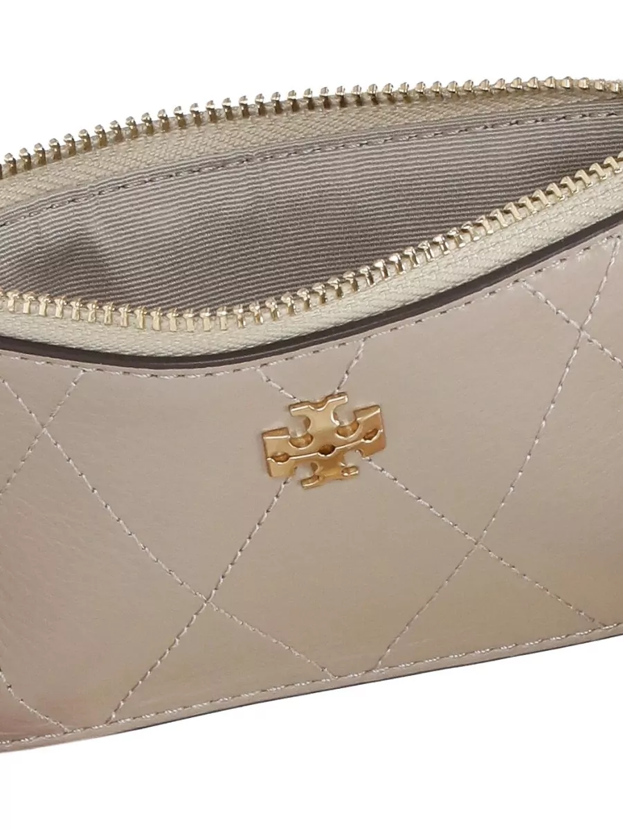 Tory Burch Quilted Leather Card Holder