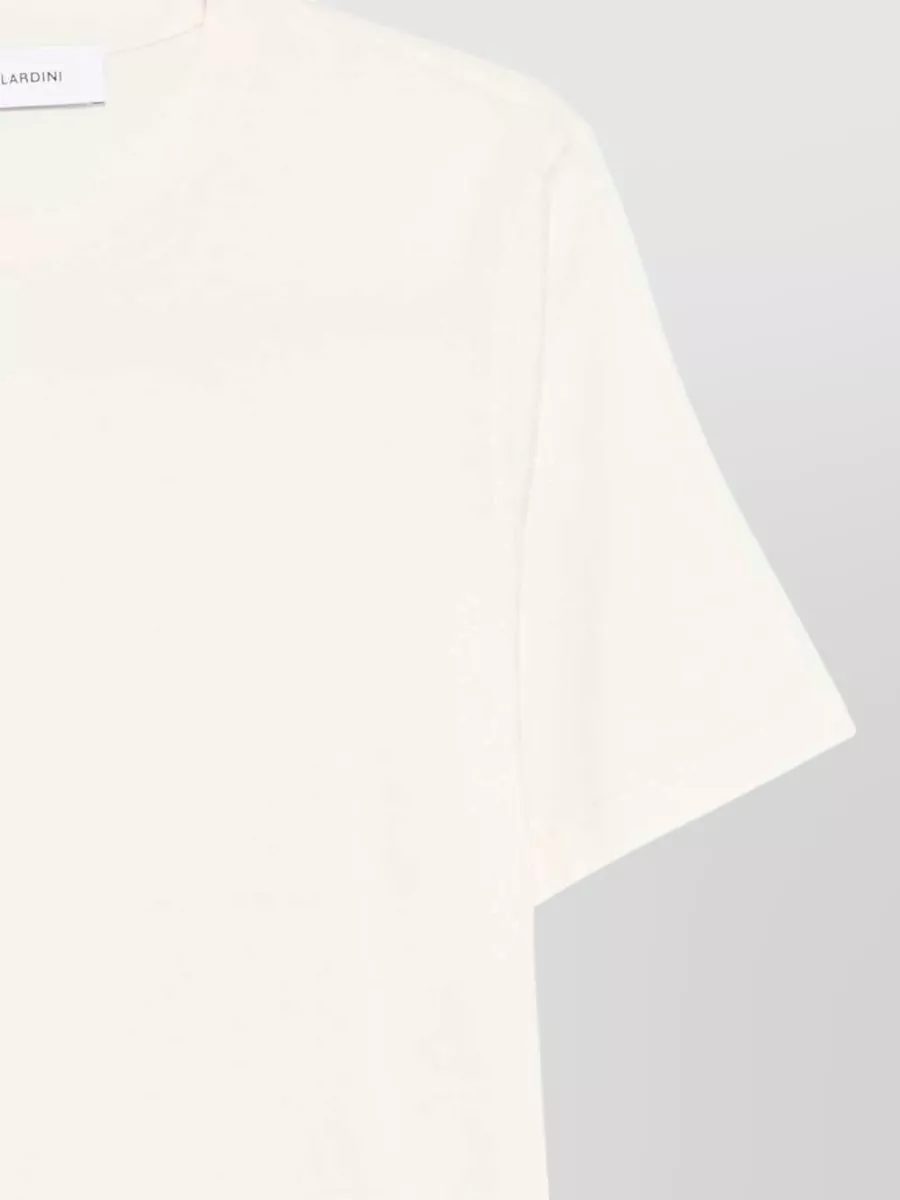 Lardini Silk-Blend Crewneck T-Shirt