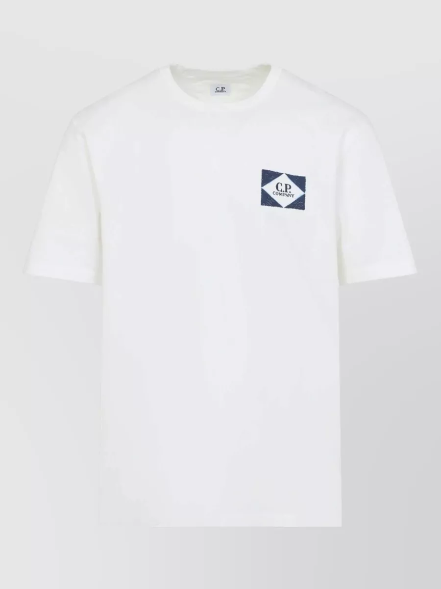 C.p. Company Cotton Regular-Fit Logo-Print T-Shirt