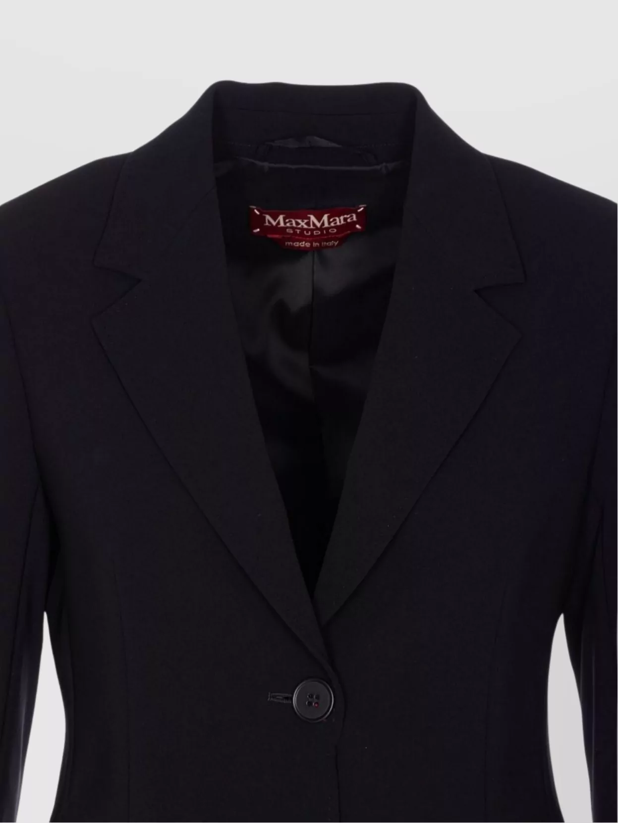 S Max Mara Single Breasted Blazer Flap Pockets